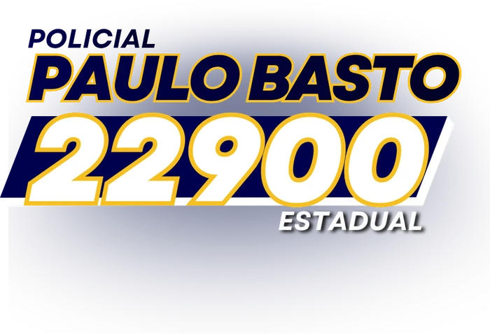 Paulo Bastos 22.900 — Policial, candidato a Deputado Estadual